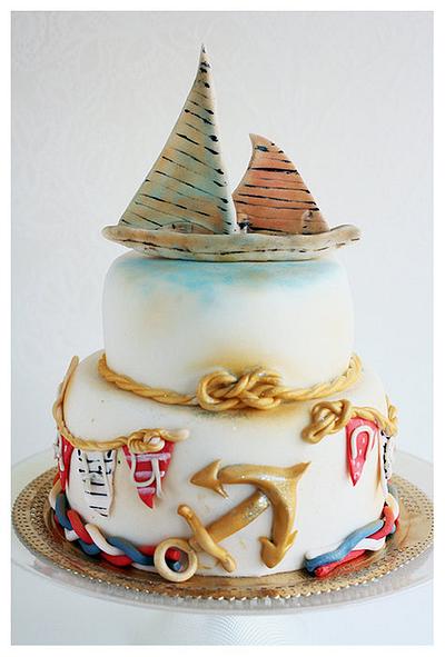 Boat cake - Cake by kdjokova
