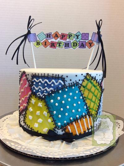 Quilted Cake - Cake by Ventidesign Cakes