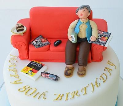 One too Many for Grandad! - Cake by Hilary Rose Cupcakes