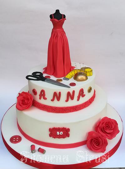 Seamstress cake  - Cake by Filomena