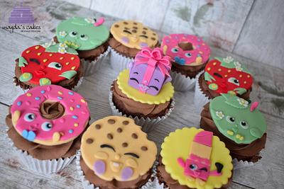 Shopkins cupcakes - Cake by Magda's Cakes (Magda Pietkiewicz)