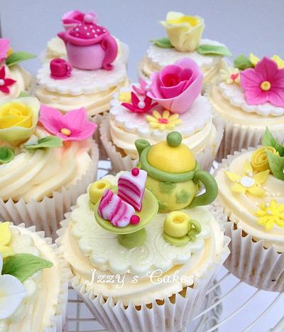 Tea Party Cupcakes - Cake by The Rosehip Bakery