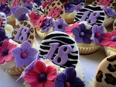 18th Birthday Cuppies - Cake by Truly Madly Sweetly Cupcakes