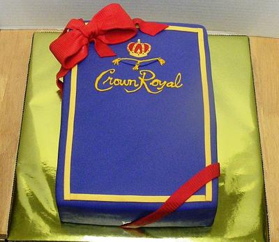 Crown Royal Birthday - Cake by Sweets By Monica