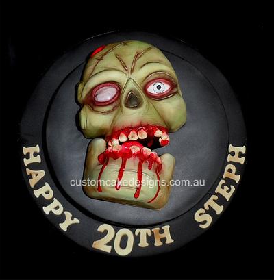 Zombie Cake - Cake by Custom Cake Designs