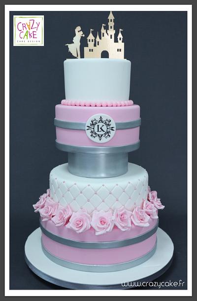 Fairy tale wedding cake - Cake by Crazy Cake