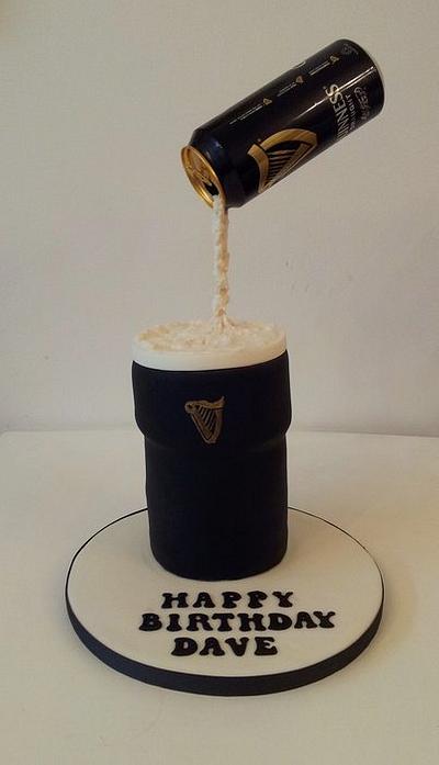 Pint Of Guinness - Cake by Sarah Poole