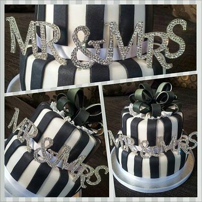 Mr & Mrs - Cake by carla15