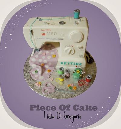 Sewing machine - Cake by Piece of cake by Lidia Di Gregorio (Italian cakes)