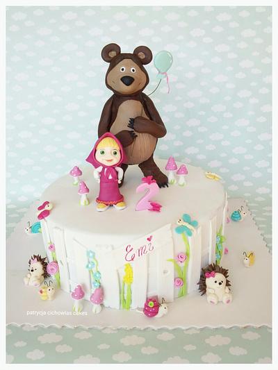 Masha and the Bear - Cake by Hokus Pokus Cakes- Patrycja Cichowlas
