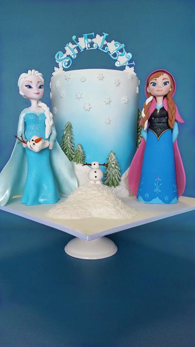 Frozen for Shelby - Cake by Unusual cakes for you 