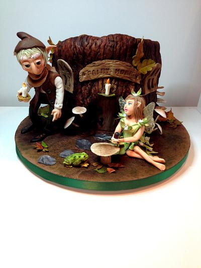 Forest Fairytale  - Cake by Zlatina Lewis Cake Boutique