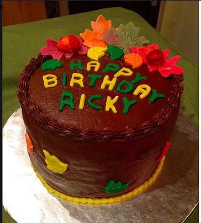 A Fall Birthday - Cake by Julia 
