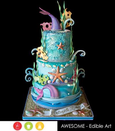 Mermaid Cake - Cake by Andres Enciso