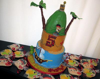 Jake and the Neverland pirates - Cake by Olga