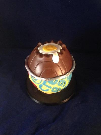Creme egg cake - Cake by For the love of cake (Laylah Moore)