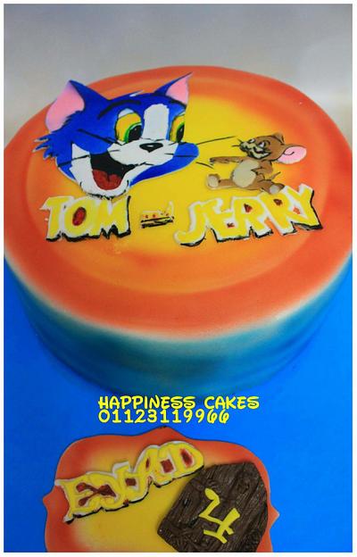 Tom & Jerry cake - Cake by Rana Eid