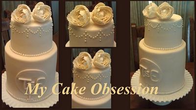 Emma's Wedding Cake - Cake by My Cake Obsession