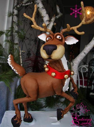 " Remy the Reindeer" - Cake by Enticing Cakes Inc.