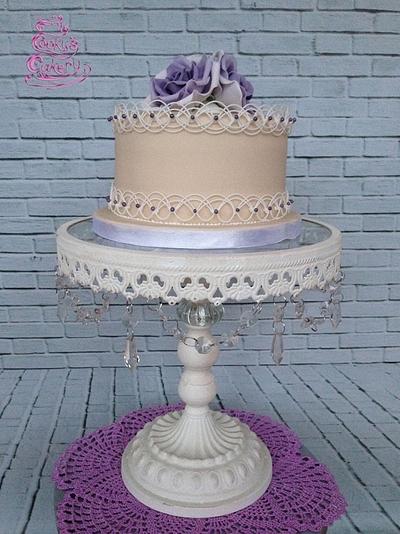 String Work - Cake by Cooky's Cakery 