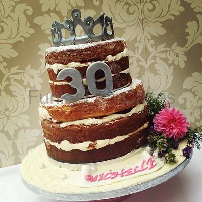 Naked Princess birthday cake - Cake by funkyfabcakes