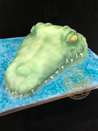 Crocodile Cake - Cake by Costa Cupcake Company