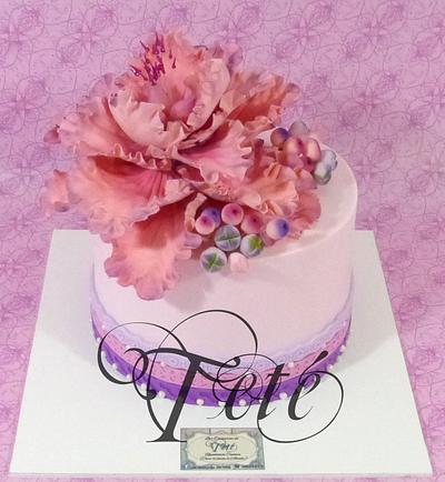 Peony Pink Fantasy - Cake by Teté Cakes Design