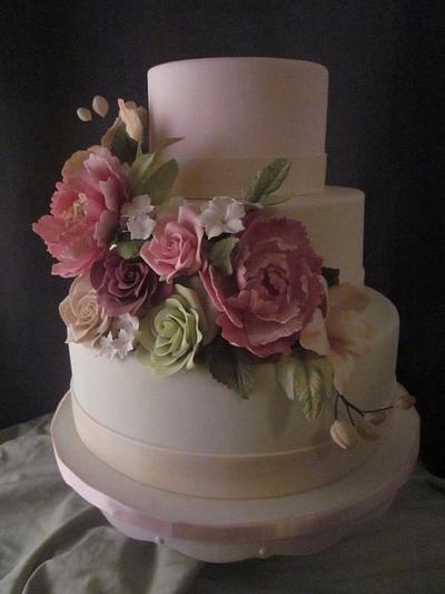 Sugar Flower Bouquet - Cake by Suzanne Moloney