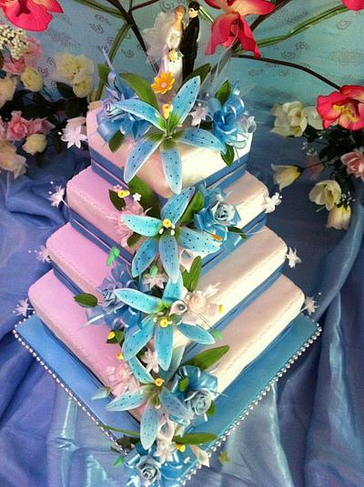 Wedding Cake - Cake by Digna