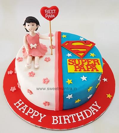 Half and half cake - Cake by Sweet Mantra Homemade Customized Cakes Pune