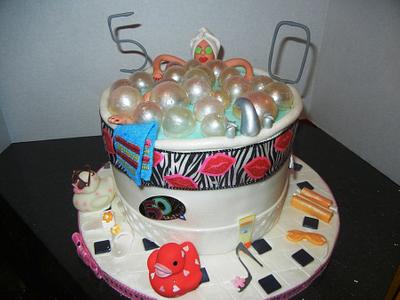 Bubble Spa - Cake by Fun Fiesta Cakes  