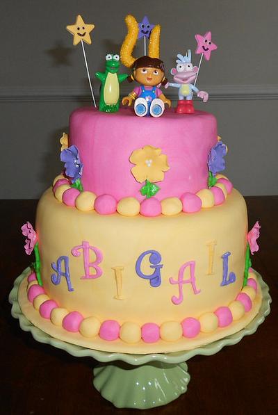 Dora Cake - Cake by CakesbyMayra