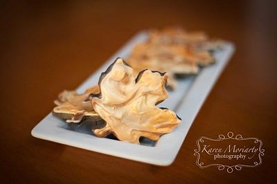 Thanksgiving/Fall Leaf Cookies - Cake by SugarMommas Custom Cakes