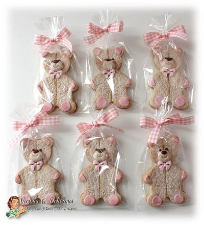 Teddy bear cookies - Cake by Sara Solimes Party solutions