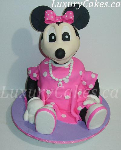 3D Minnie mouse cake - Cake by Sobi Thiru