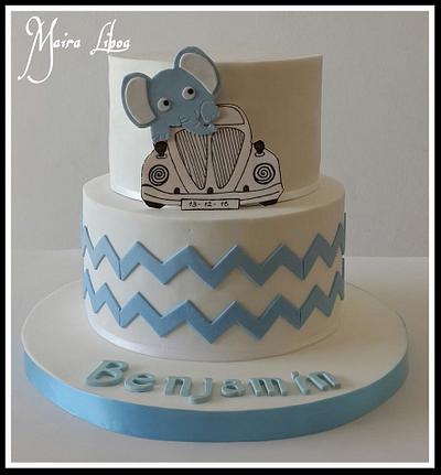Elephant - Cake by Maira Liboa