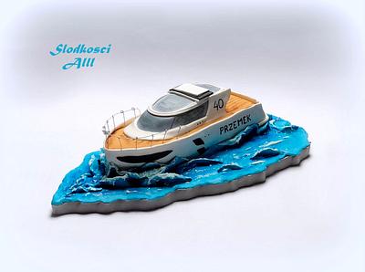 Yacht Cake  - Cake by Alll 