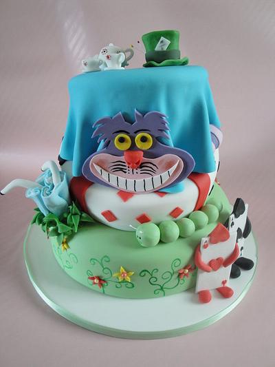 Alice in Wonderland - Cake by Jeanette