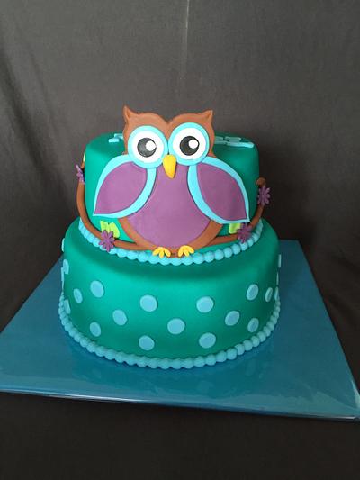 Owl cake - Cake by Vera12345
