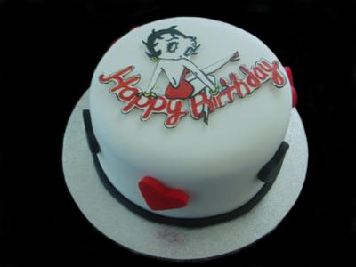 A little Betty Boop cake - Cake by Nada