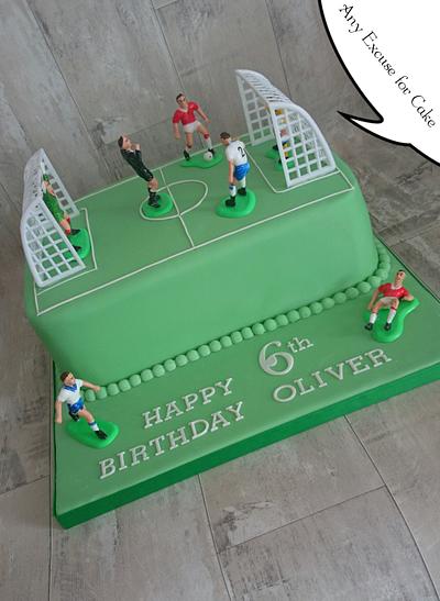 football pitch  - Cake by Any Excuse for Cake