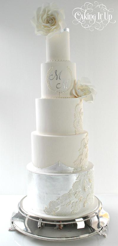 Wedding Cake - Cake by Caking It Up