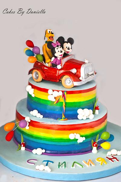 Mickey Mouse and Friends - Cake by daroof