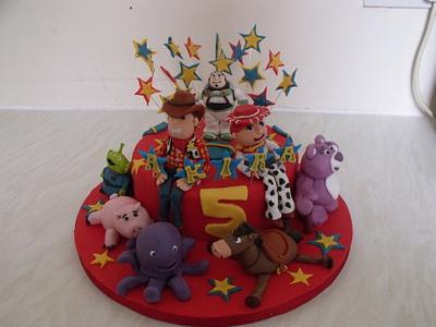 toy story cake  - Cake by zoe