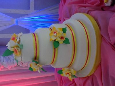 Wedding cake - Cake by Imee