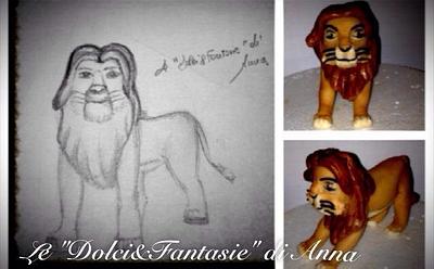 the lion - Cake by Dolci Fantasie di Anna Verde