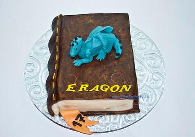 Eragon book - Cake by Lenkydorty