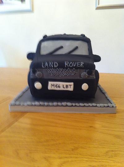 Land Rover Discovery 4 - Cake by pandorascupcakes