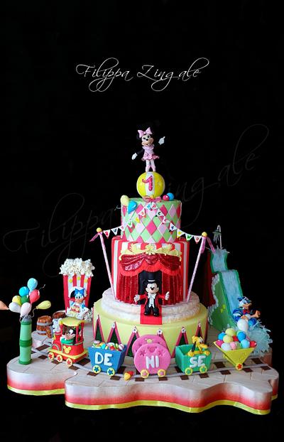 Disney circus cake - Cake by filippa zingale