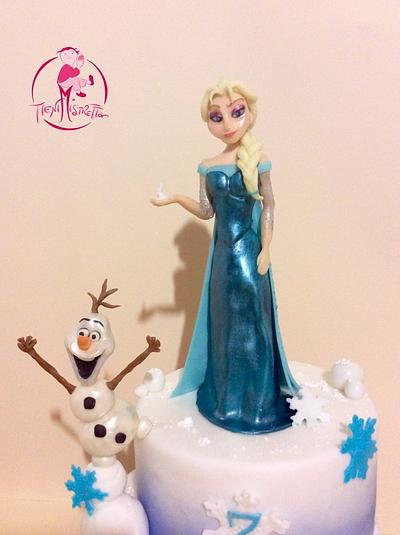 Frozen and olaf  - Cake by Daniela Mistretta 